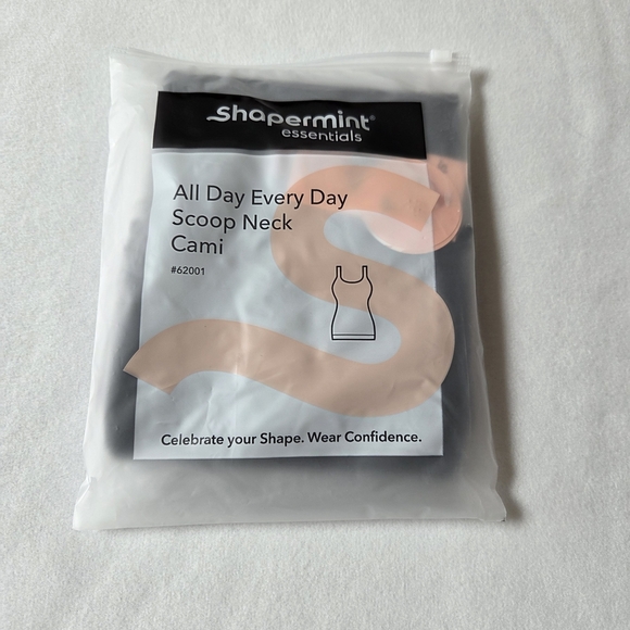 Shapermint Black Scoop Neck Cami Xxxl - Picture 1 of 3